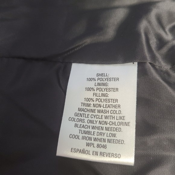 INC International Concept Black Puffer Zip- Up Jacket (Lg) NWT - Picture 7 of 14